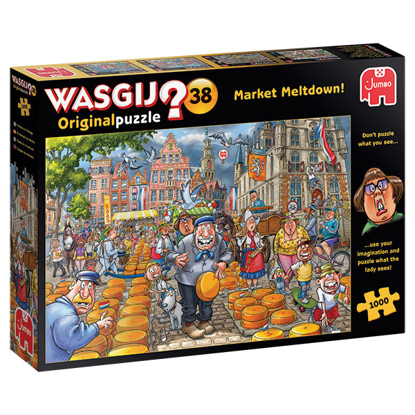 1000 PCS, WASGIJ ORIGINAL #38, MARKET MELTDOWN