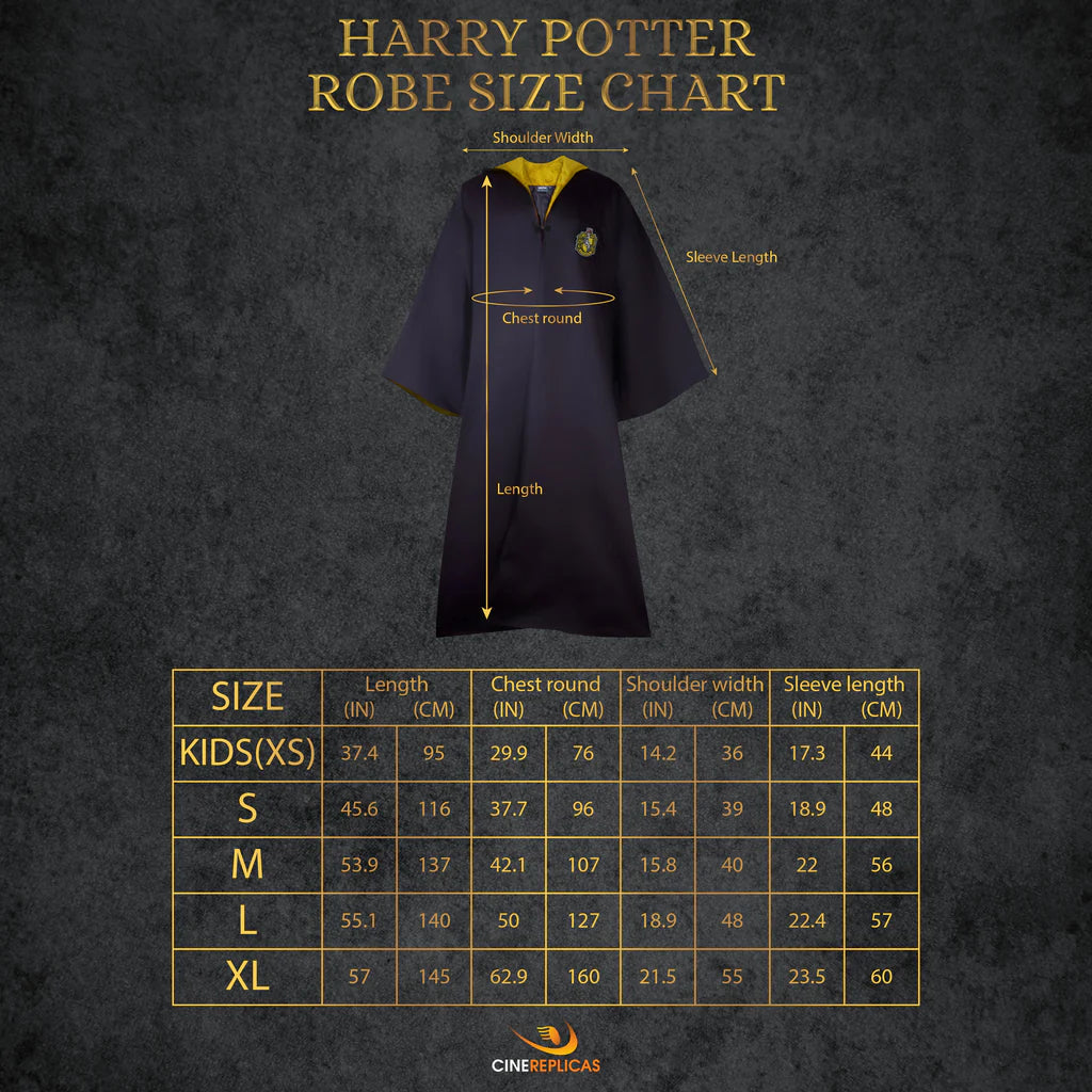 Kids Hufflepuff Robe Cinereplicas