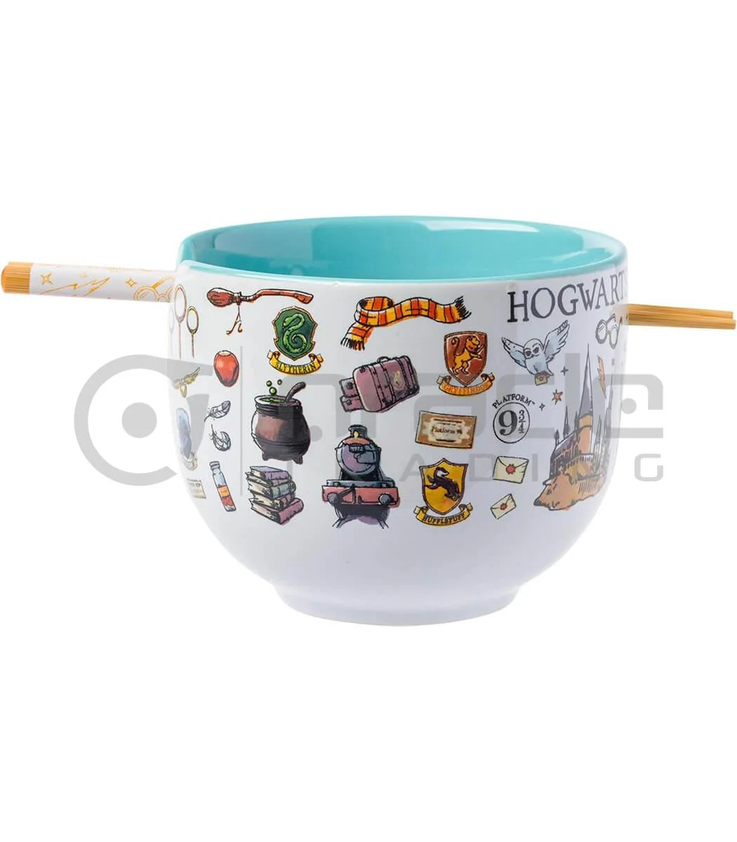 Harry Potter Ramen Bowl & Chopsticks – Themes Silver Buffalo