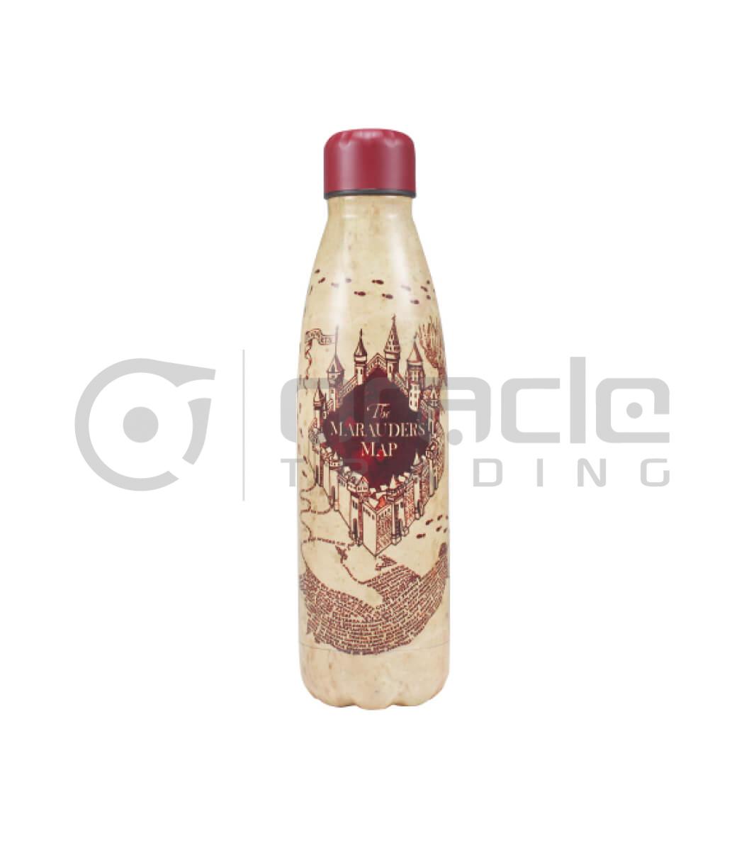 Harry Potter Insulated Water Bottle – Marauder’s Map Silver Buffalo