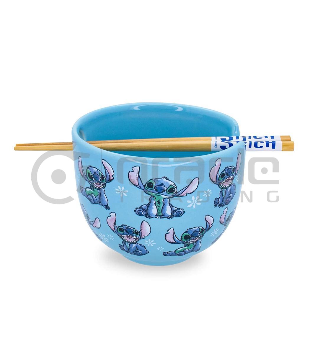 Lilo & Stitch Ramen Bowl & Chopsticks – Stitch Silver Buffalo