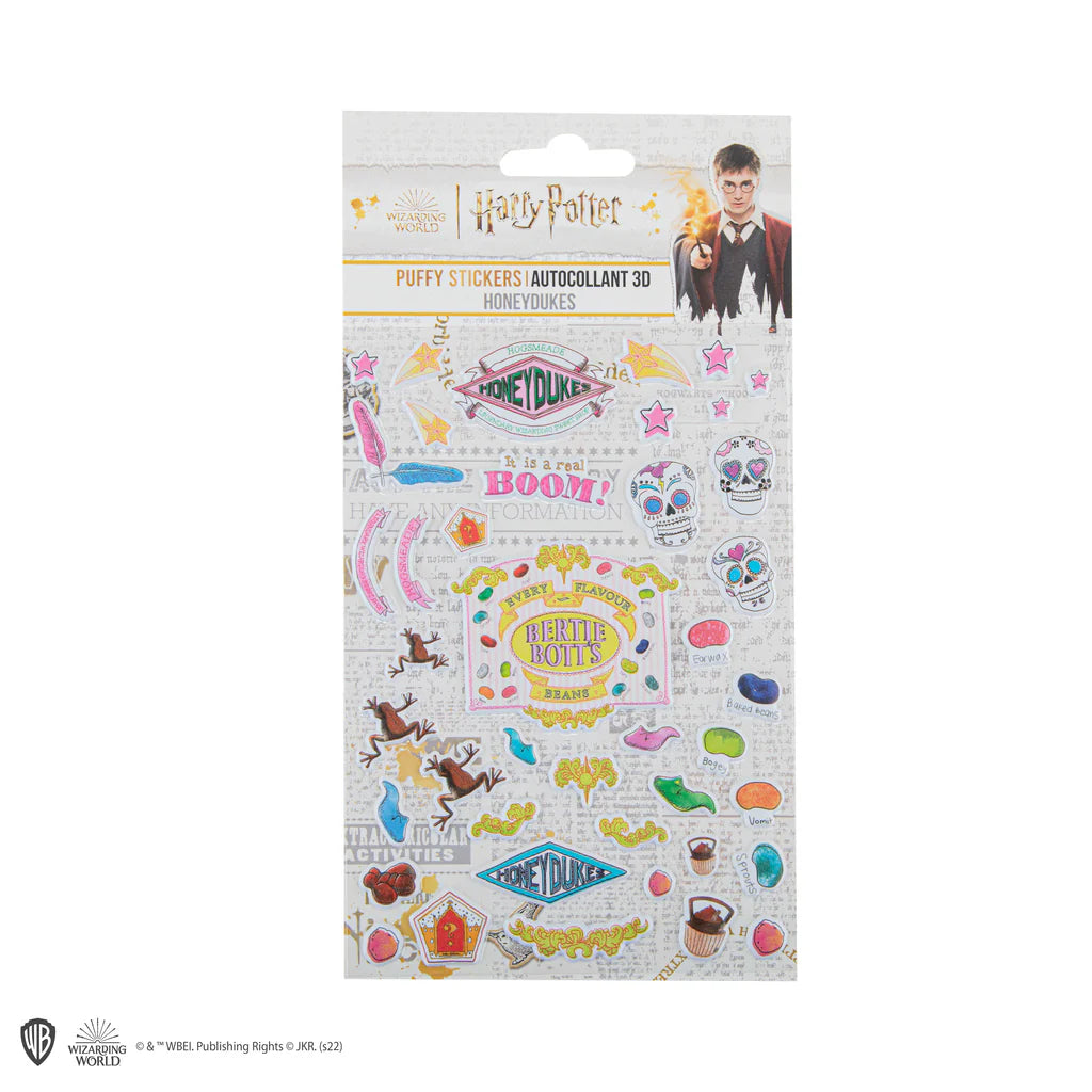 Honeydukes Puffy Foam Stickers Cinereplicas