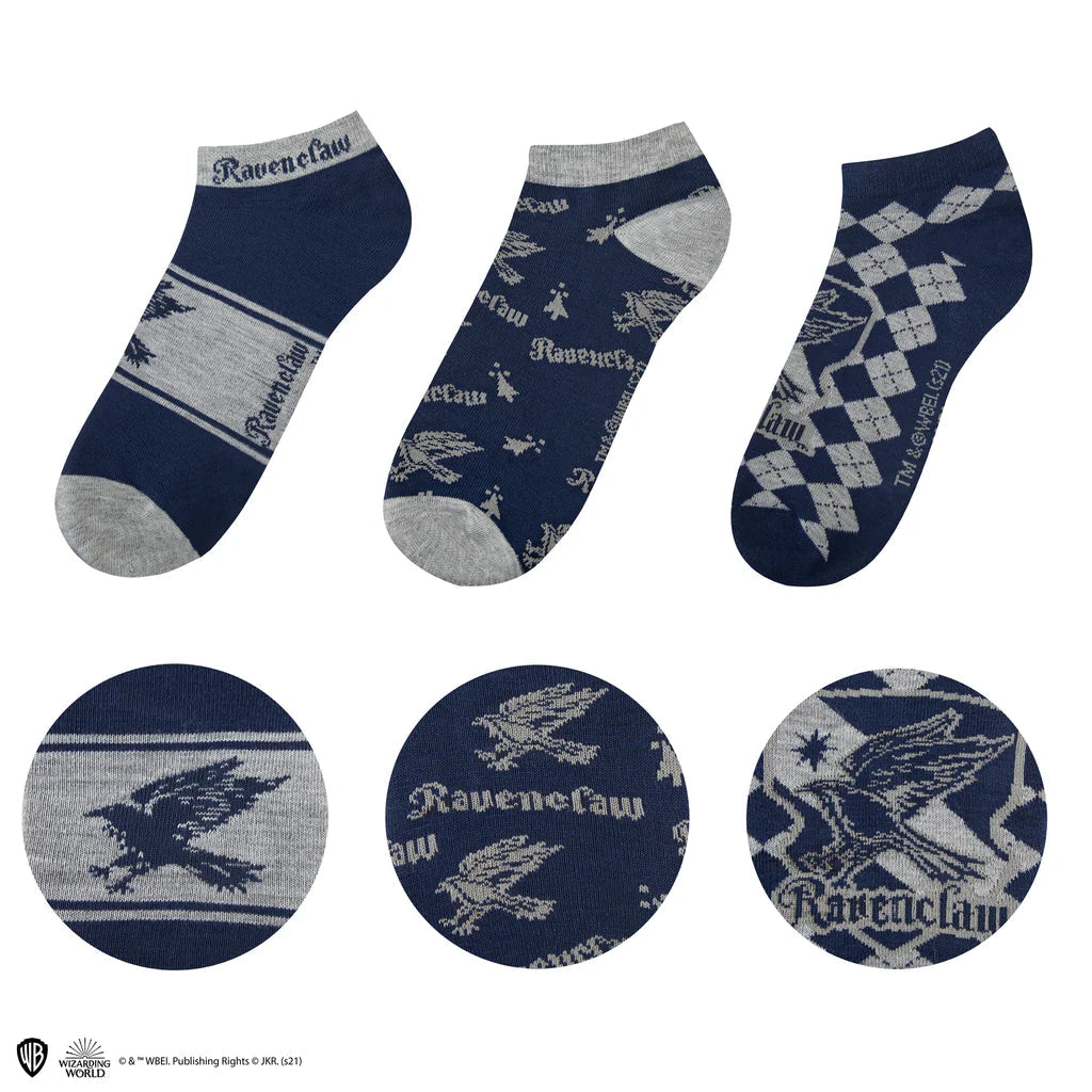 Set of 3 Ravenclaw Ankle Socks Cinereplicas