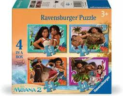 Moana 12, 16, 20, 24 pc Puzzles Ravensburger