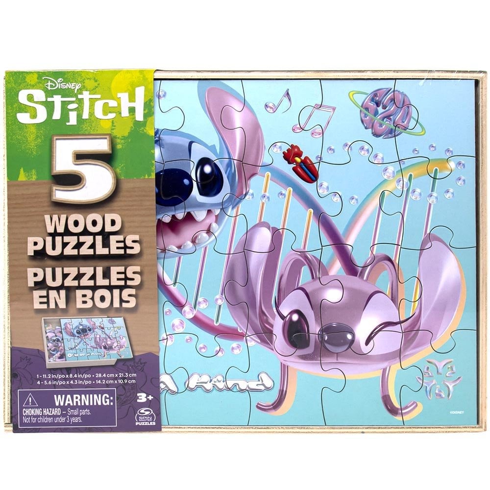 STITCH 5PL
WOOD PUZZLE Groupe ricochet