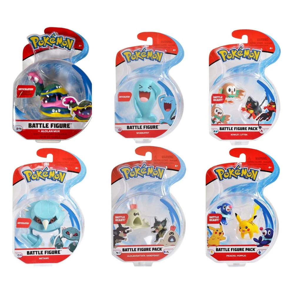 Pokémon figurine Battle assortie