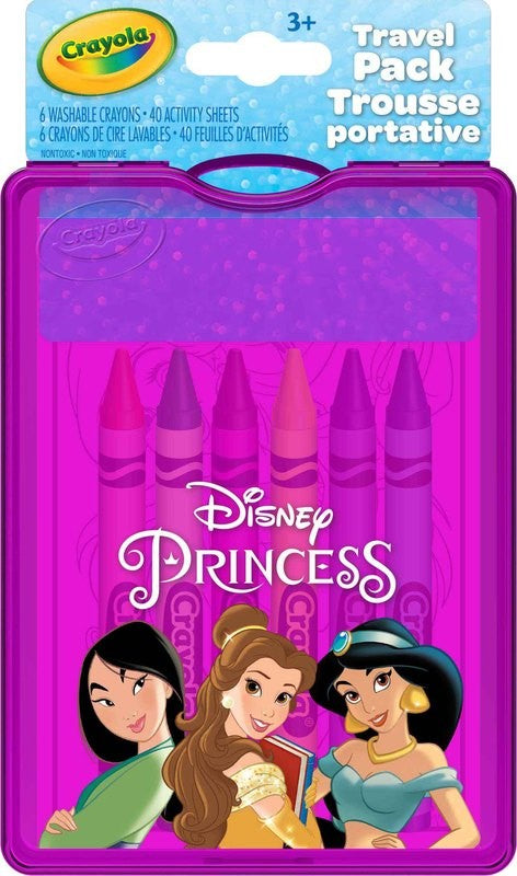 Princess Travel Pack with Crayons Crayola