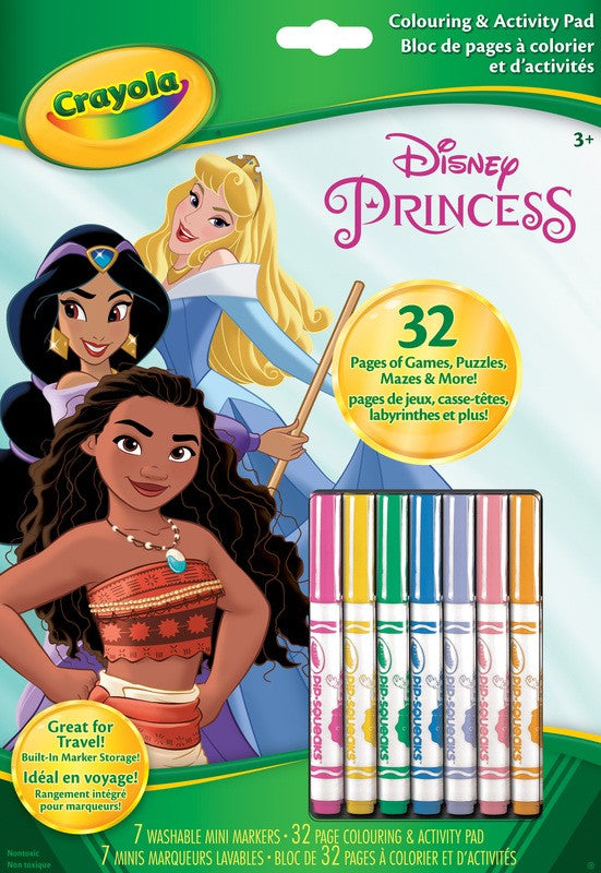 Crayola Colouring & Activity Book, Disney Princess Crayola