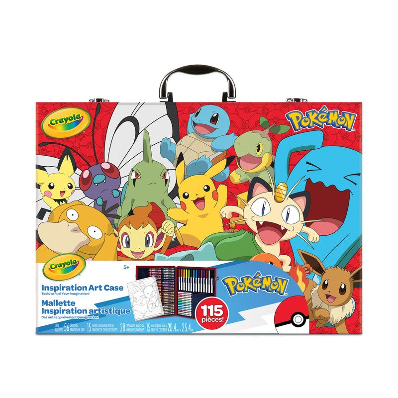 Crayola Pokemon Inspiration Art Case Crayola