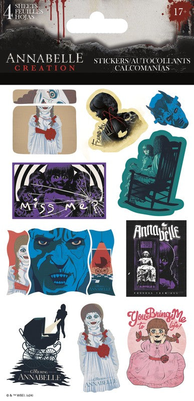 ANNABELLE - STANDARD 4 SHEET STICKERS Trends