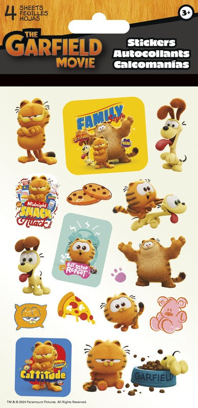 THE GARFIELD MOVIE - STANDARD 4 SHEET STICKERS