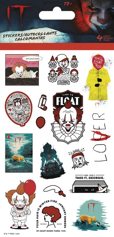 IT (2017) HORROR - STANDARD 4 SHEET STICKERS