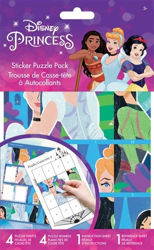 DISNEY PRINCESS - STICKER PUZZLE PACK