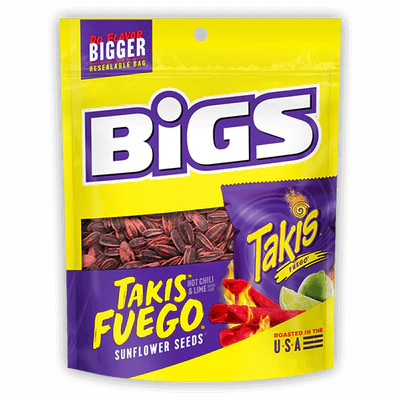 Bigs Sunflower Seeds Takis Exosweet