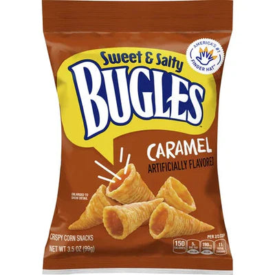 Bugles Caramel Crispy Corn 99g Blackcat