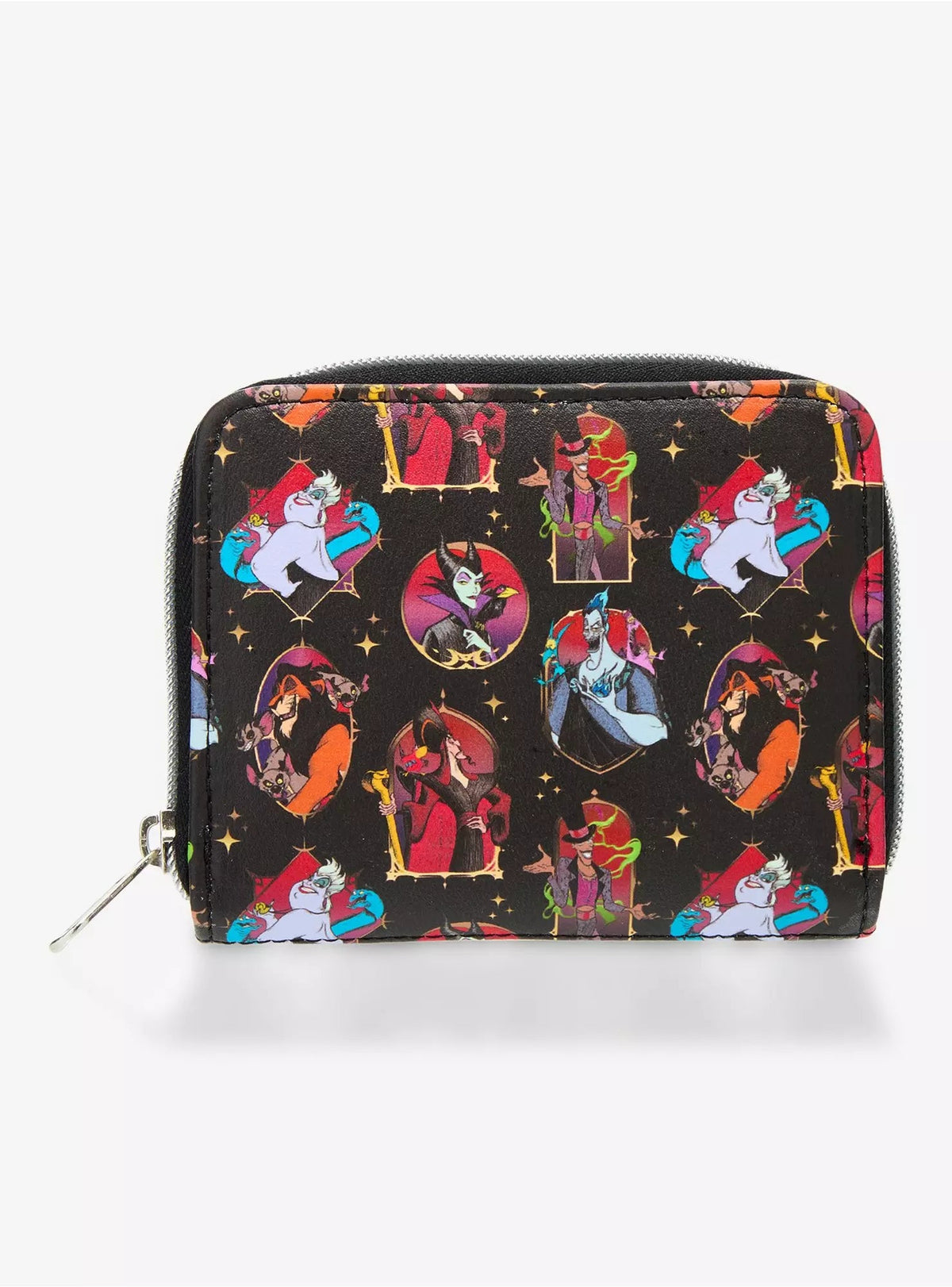 Loungefly Disney Villains Portrait Stars Mini Zipper Wallet HT/BL