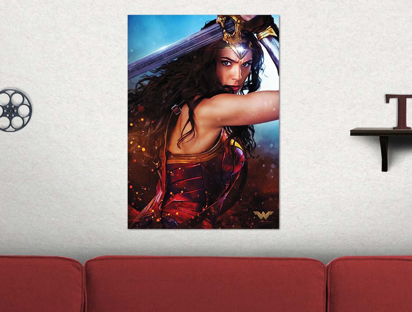 Wonder Woman (The Sword of Justice) MightyPrint™ Wall Art