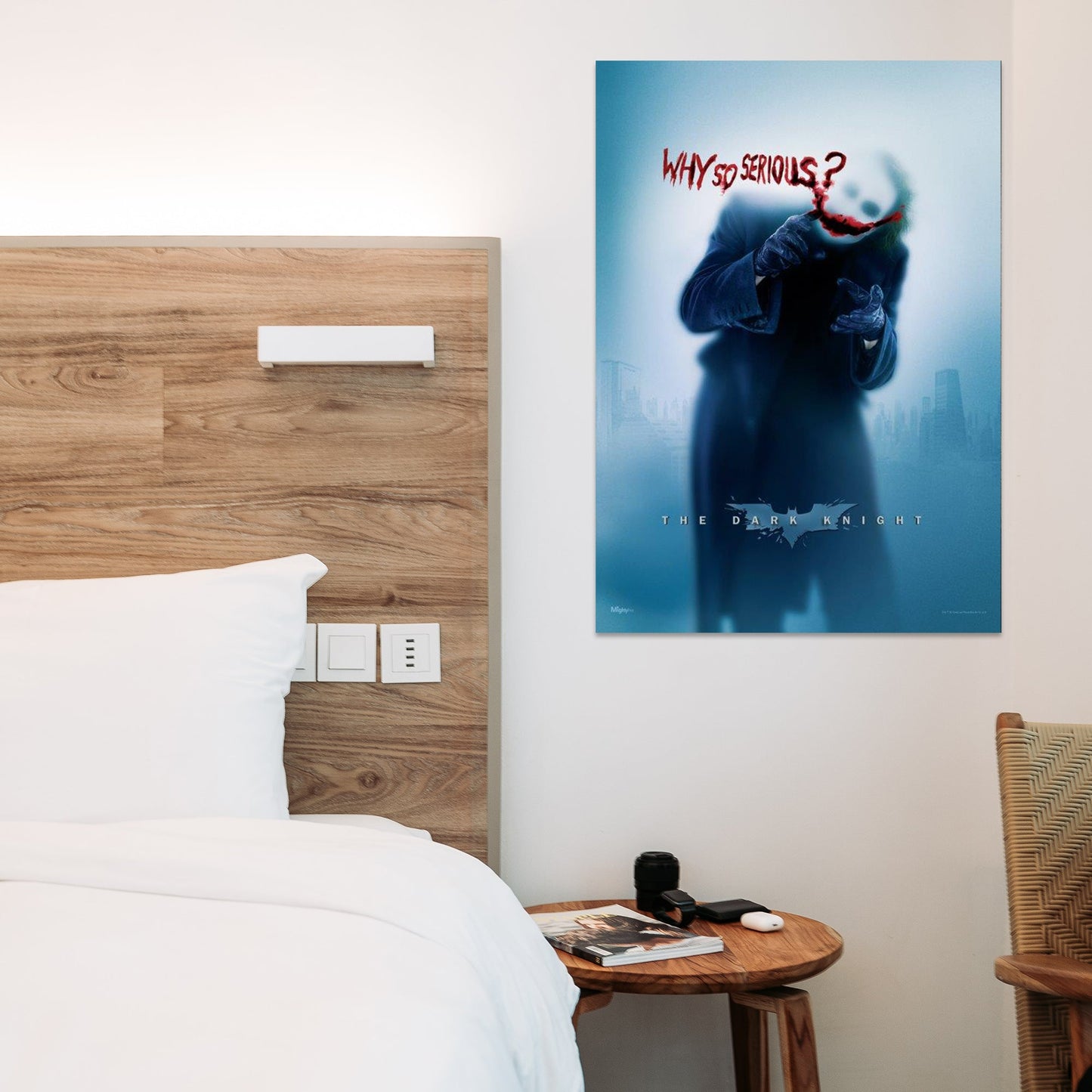 The Dark Knight Trilogy (Why So Serious) MightyPrint™ Wall Art