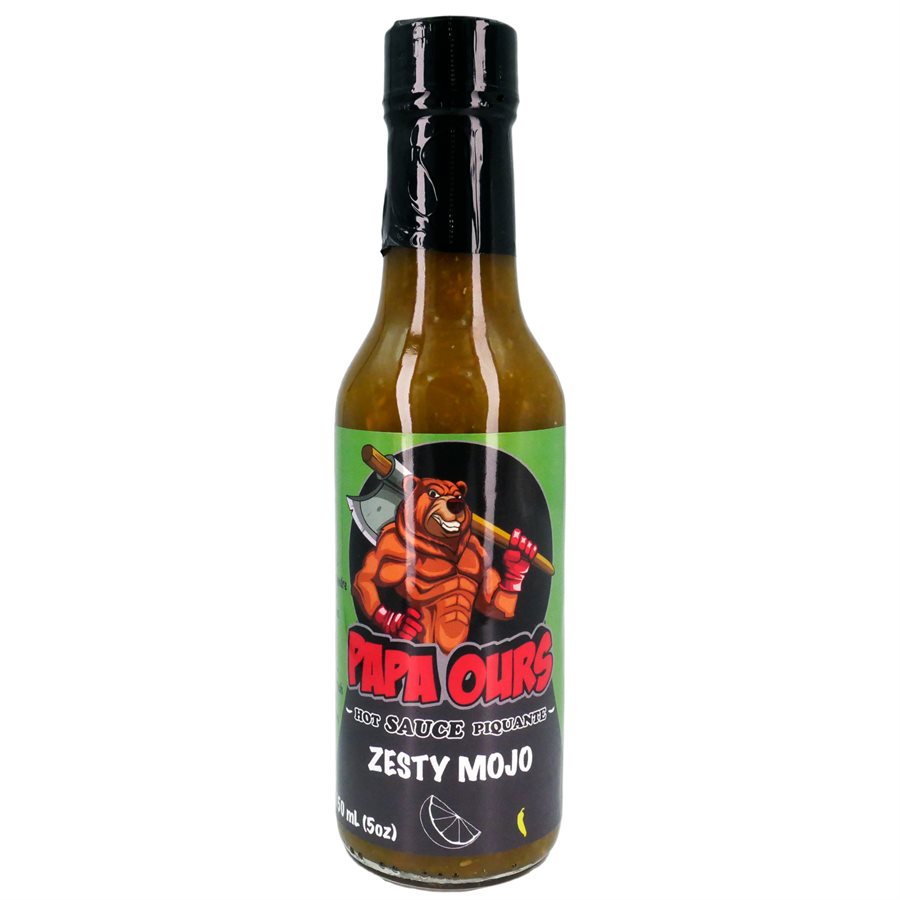 Zesty Mojo - Papa Ours 150ml 2/10 Sauces piquantes
