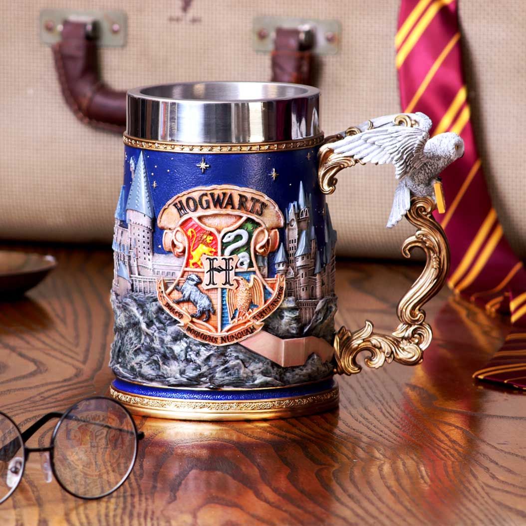 Harry Potter Poudlard Tankard à collectionner 15.5cm