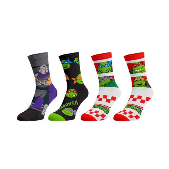 TMNT - TEENAGE MUTANT NINJA TURTLES 3PK SOCKS Ma boutique