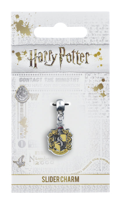Breloque Harry Potter Hufflepuff Crest Slider Carat shop