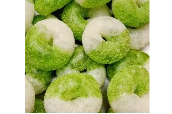 LYOPHILISÉ RONDELLES POMME VERTE Lyophilisé