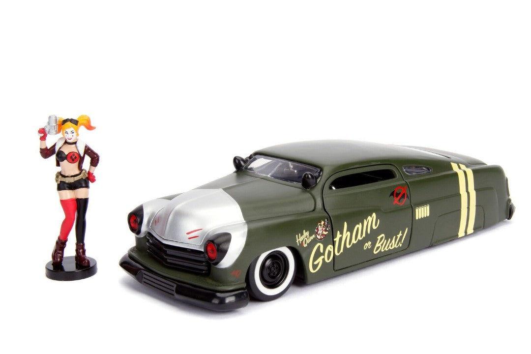 Jada 1/24 "DC Comics Bombshells" 1951 Mercury with Harley Quinn HPD