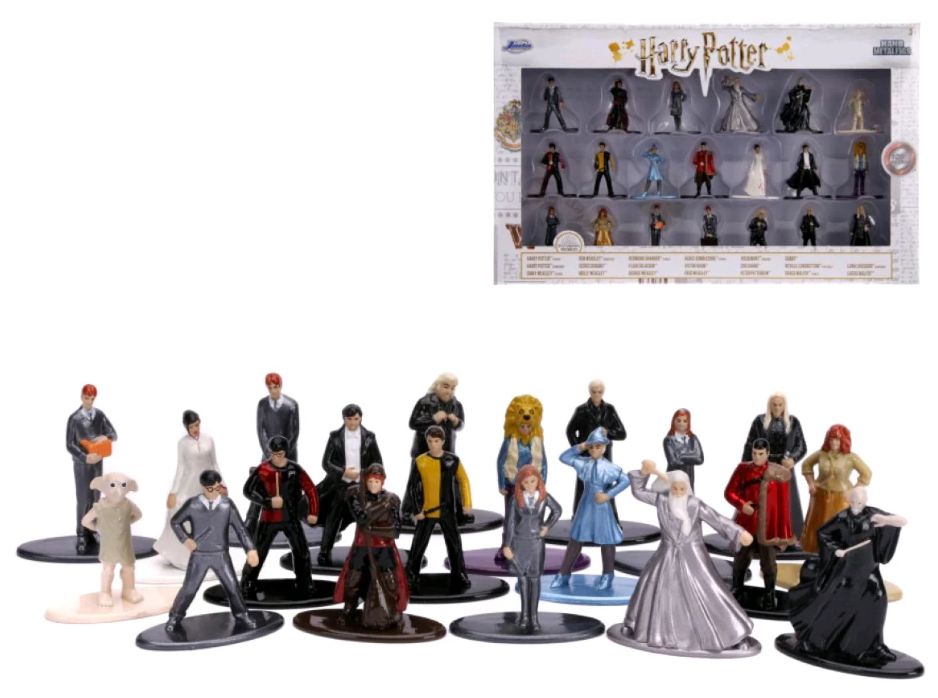 Jada 1.65" Nano Metalfigs Harry Potter : 20-Pack HPD