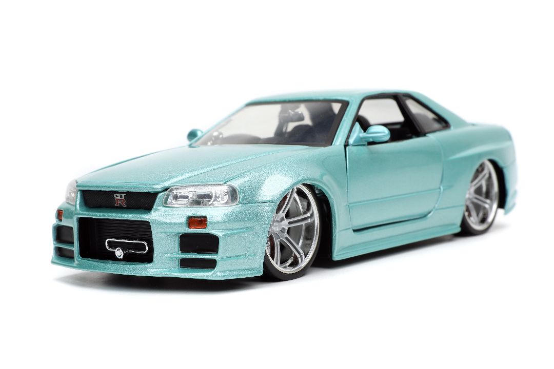 Jada 1/24 "Fast & Furious" Brian's Nissan Skyline GT-R (R34) HPD