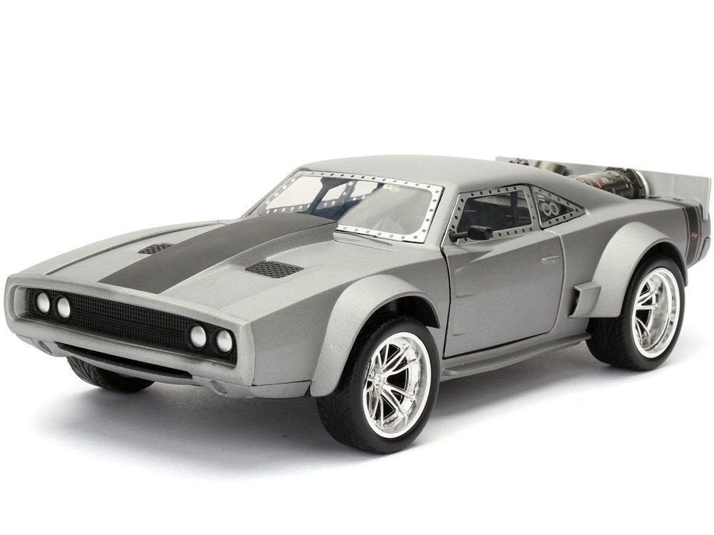 Jada 1/24 "Fast & Furious" Dom's Ice Charger - Grey HPD