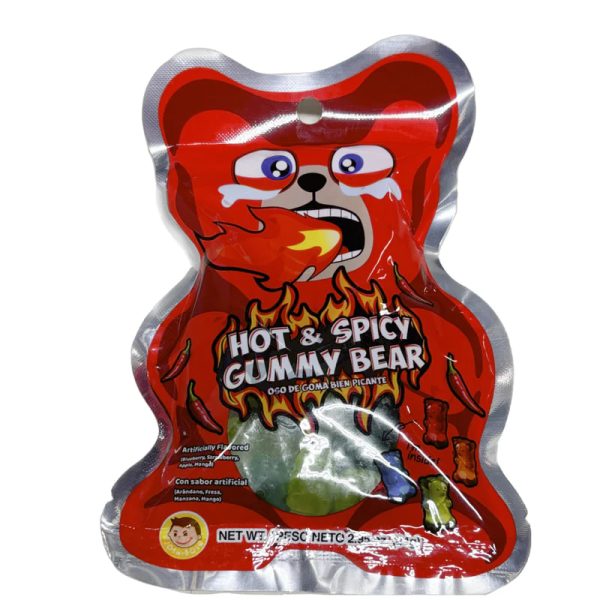 Hot & Spicy Gummy Bear 84g Confiserie et cie