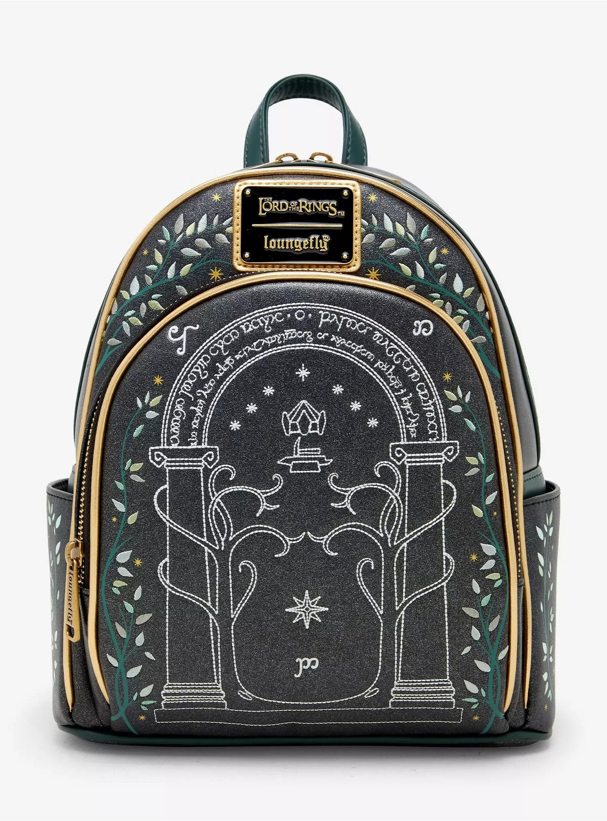 Loungefly The Lord of the Rings Doors of Durin Glow-in-the-Dark Mini Backpack HT/BL