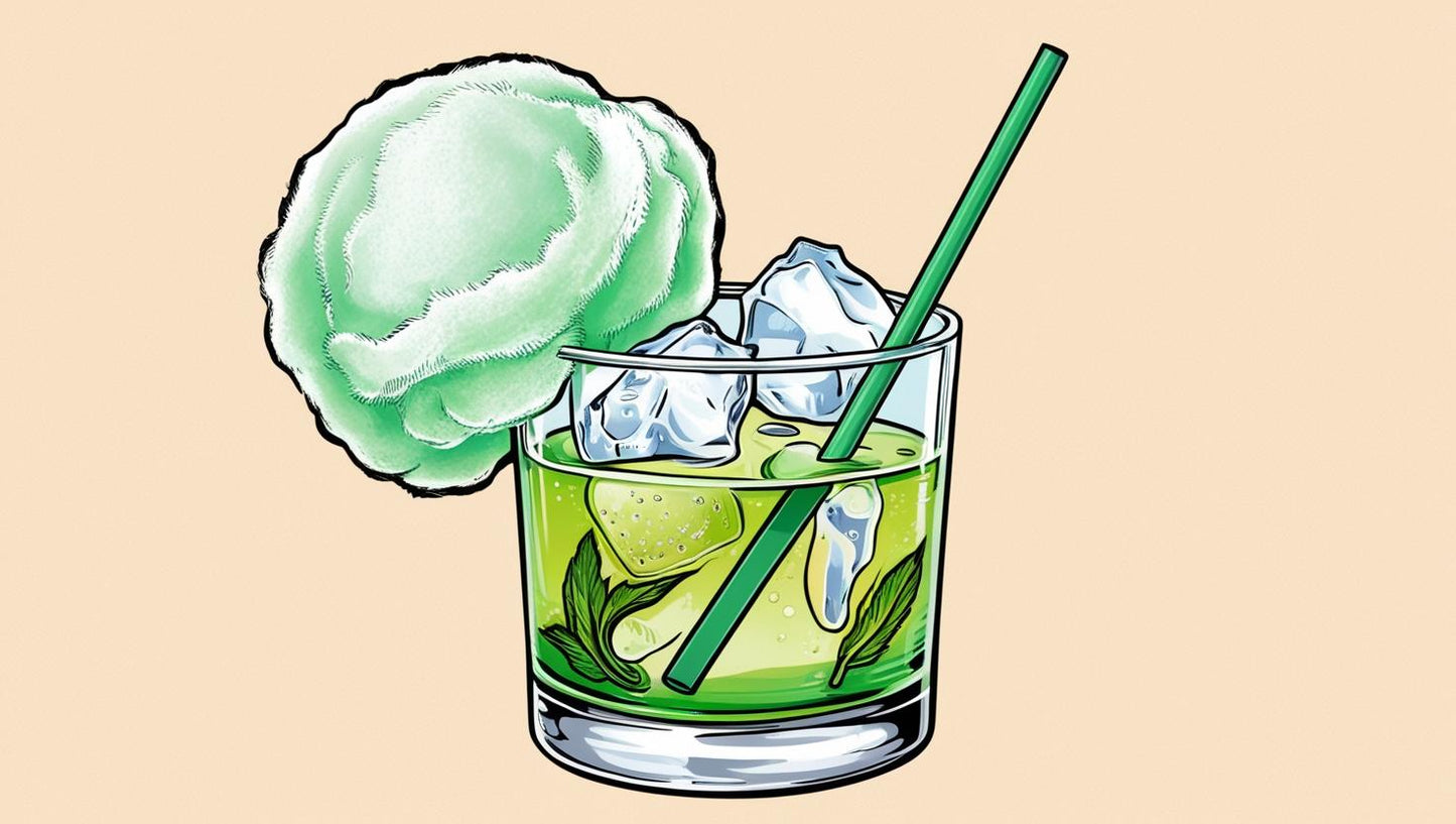BARBE A PAPA MOJITO 60G