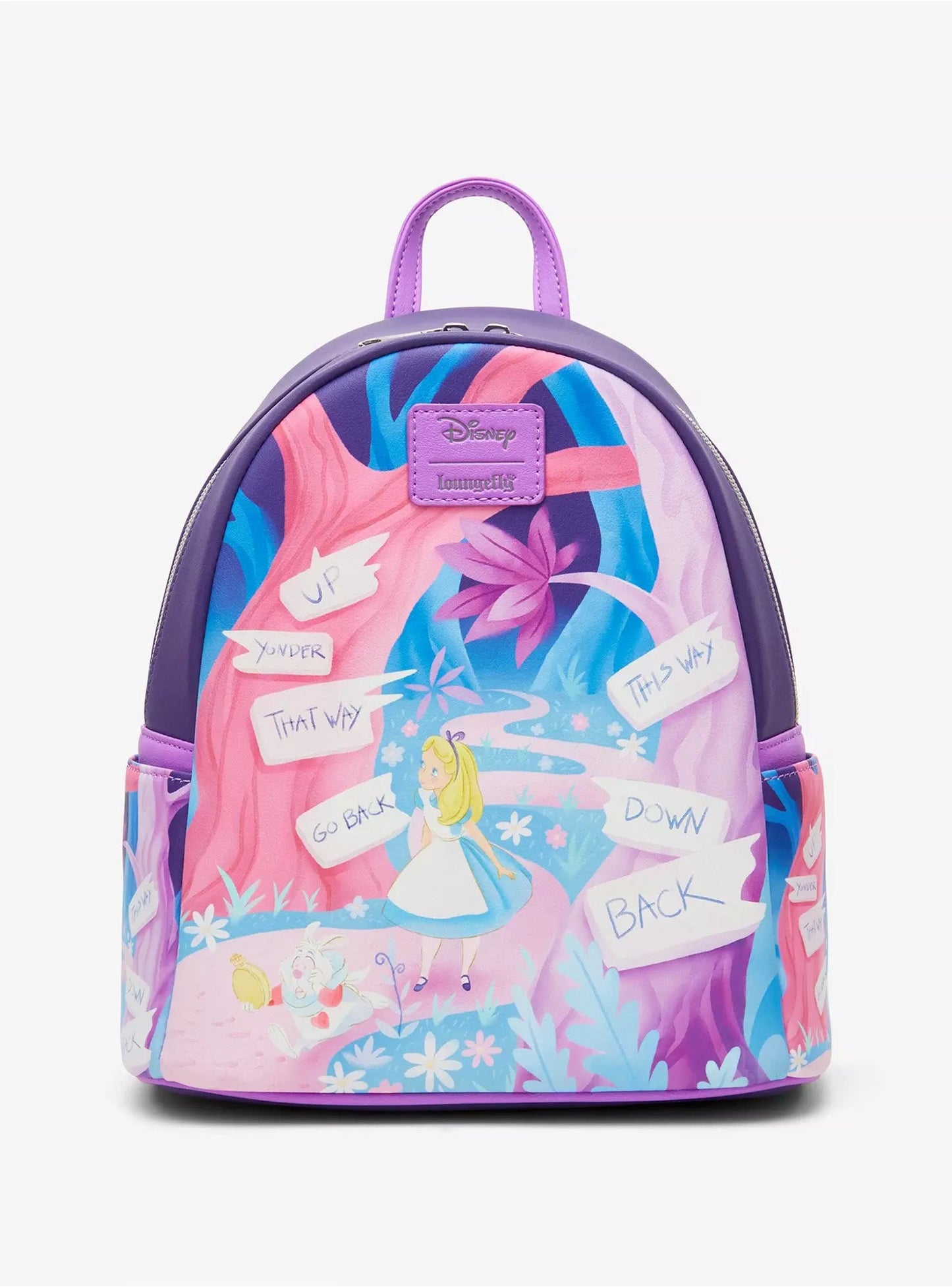 Loungefly Disney Alice In Wonderland Signs Mini Backpack HT/BL