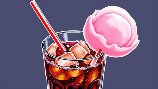 BARBE A PAPA COLA CERISES 60G