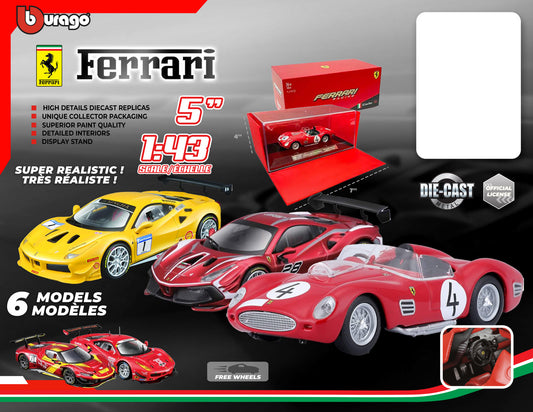 Ferrari racing 1:43 premium Groupe ricochet