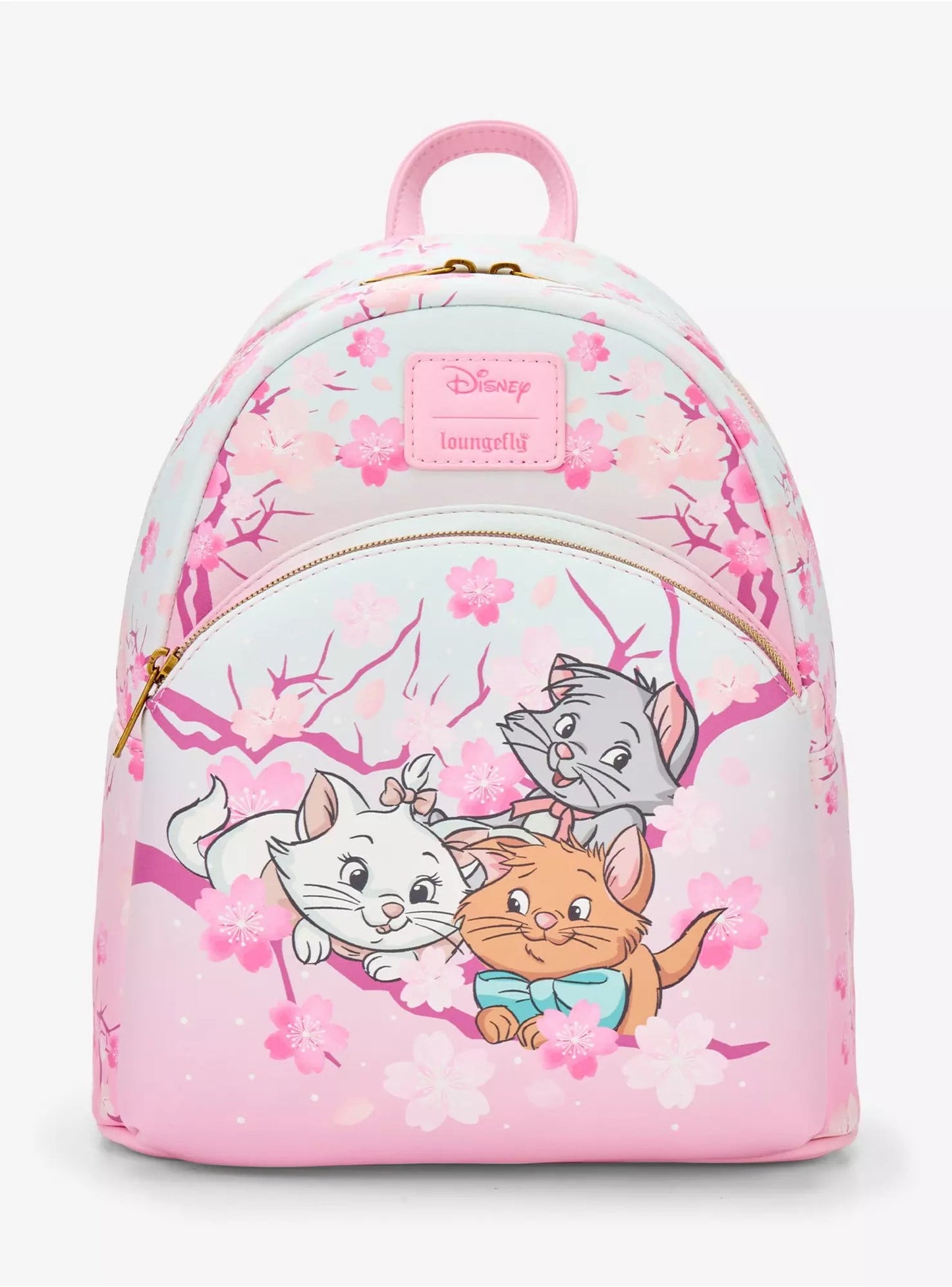 Loungefly Disney The Aristocats Kittens Cherry Blossom Mini Backpack HT/BL