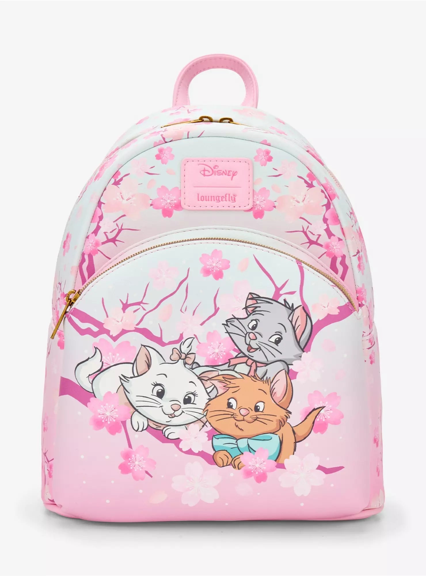 Loungefly Disney The Aristocats Kittens Cherry Blossom Mini Backpack HT/BL