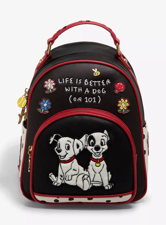 Disney 101 Dalmatians Puppies Mini Backpack with Photo Coin Purse HT/BL
