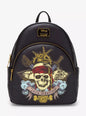 Loungefly Disney Pirates of the Caribbean Jack Sparrow Skull Mini Backpack HT/BL