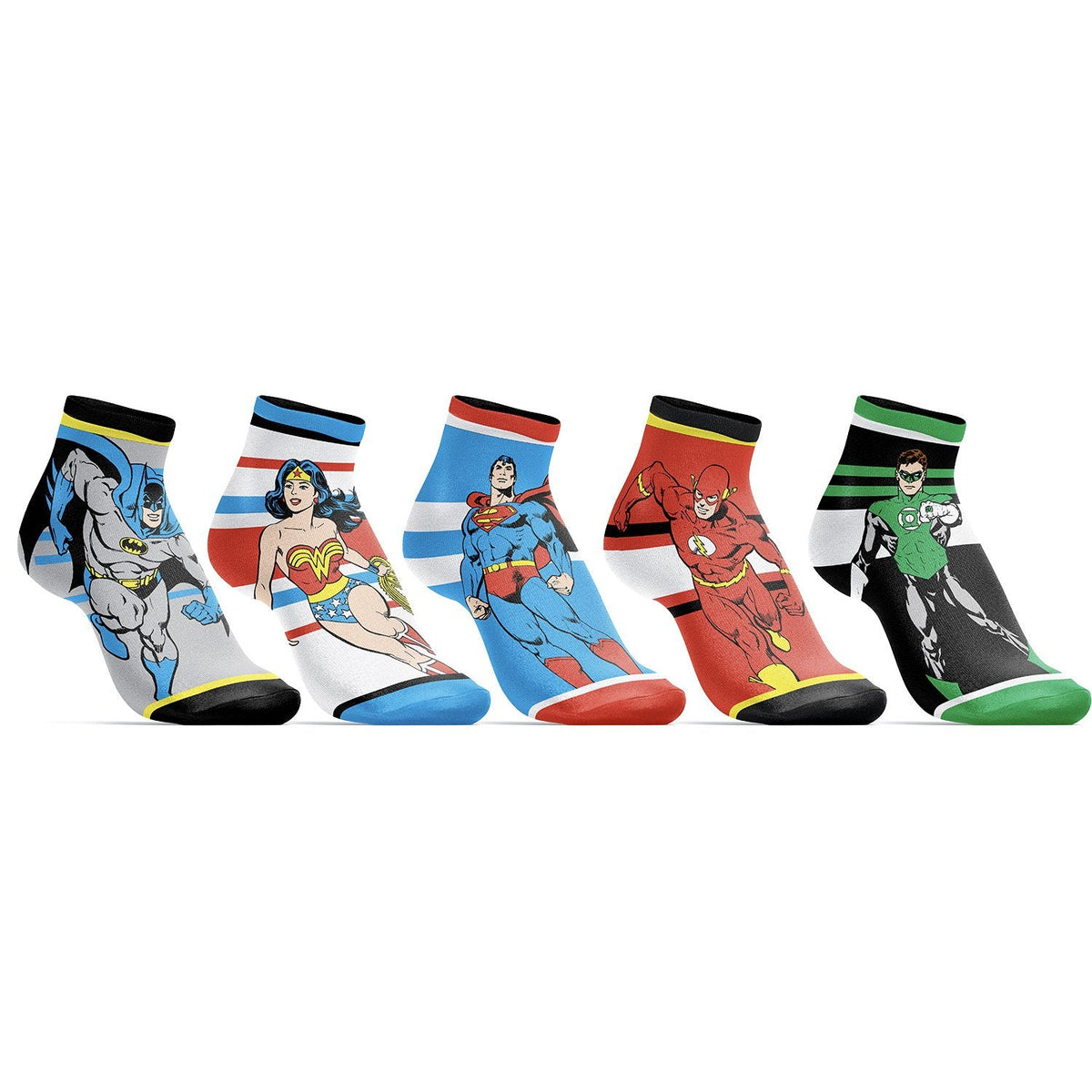 JUSTICE LEAGUE - JRS 5PK Ankle Socks Ma boutique