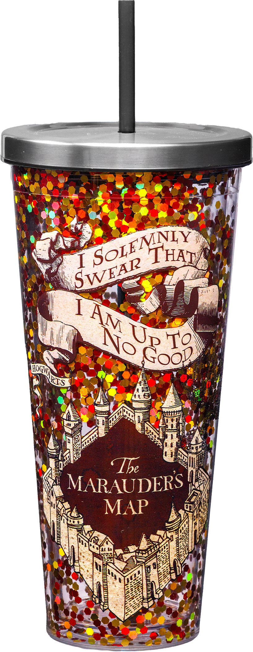 MARAUDER'S MAP 32OZ GLITTER CP Spoontiques