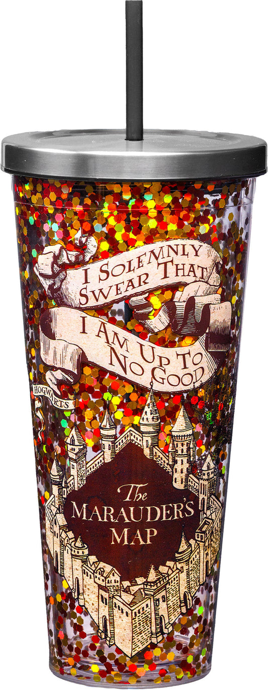 MARAUDER'S MAP 32OZ GLITTER CP Spoontiques