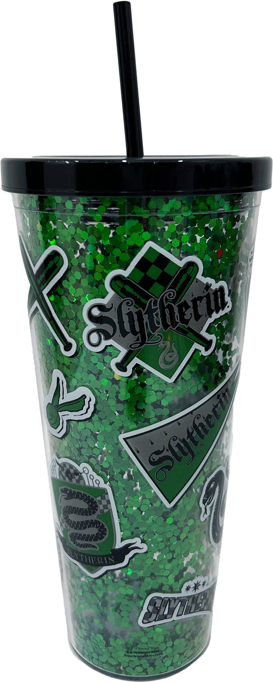 SLYTHERIN 32OZ GLITTER CUP