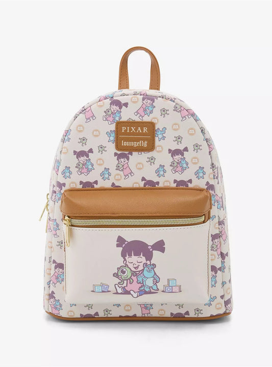 Loungefly Disney Pixar Monsters, Inc. Boo Mini Backpack HT/BL