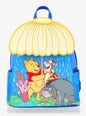 Loungefly Disney Winnie the Pooh Rainy Umbrella Scene Mini Backpack HT/BL