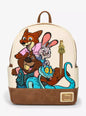 Loungefly Disney Zootopia 2 Chenille Group Portrait Mini Backpack HT/BL