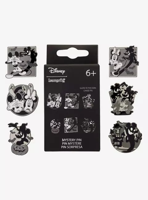 Loungefly Disney Halloween Black & White Blind Box Enamel Pin HT/BL