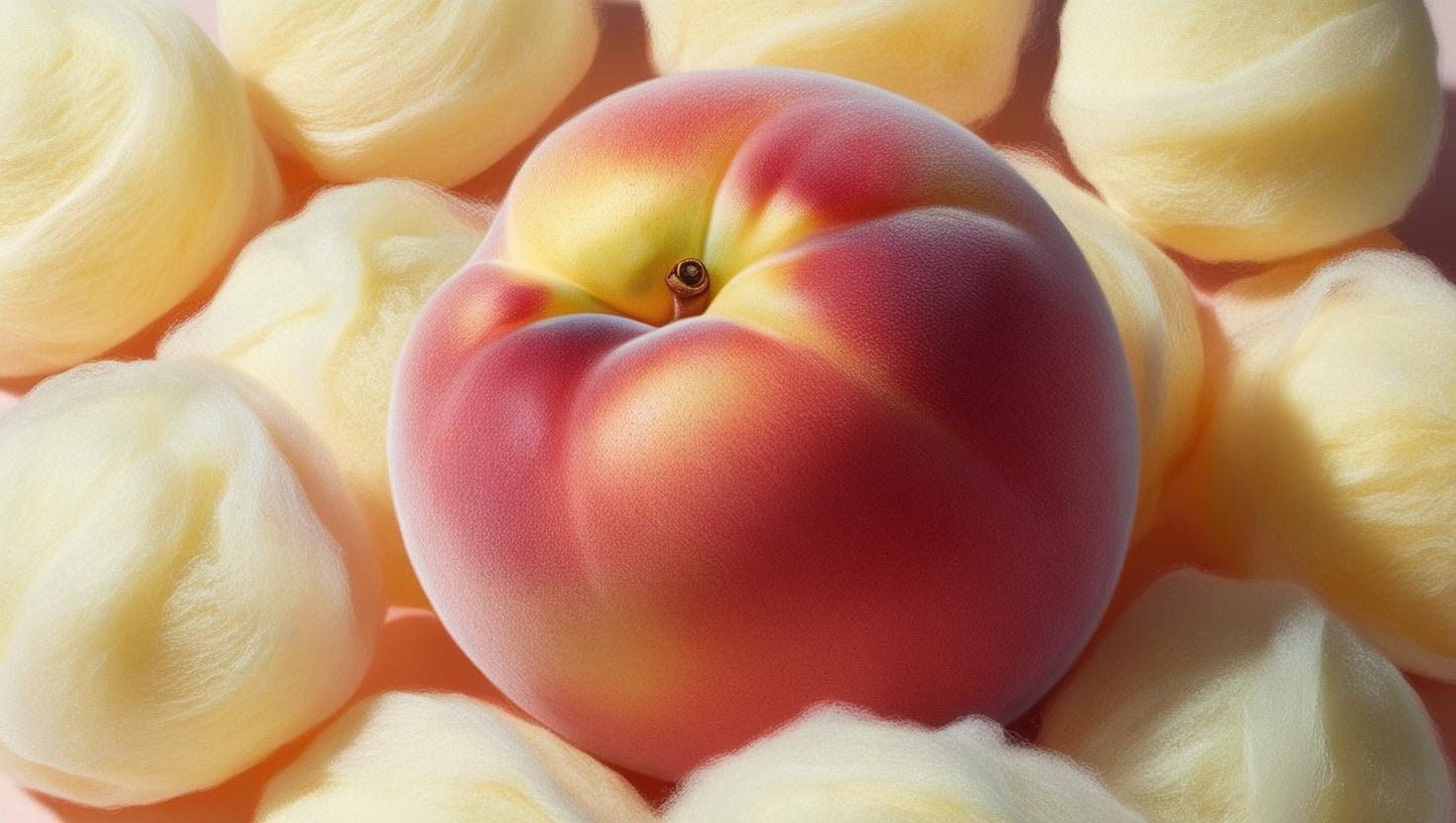 BARBE A PAPA PÊCHE 60G